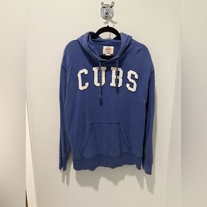 47 Brand Blue Vintage-Look CHICAGO CUBS Hoodie
